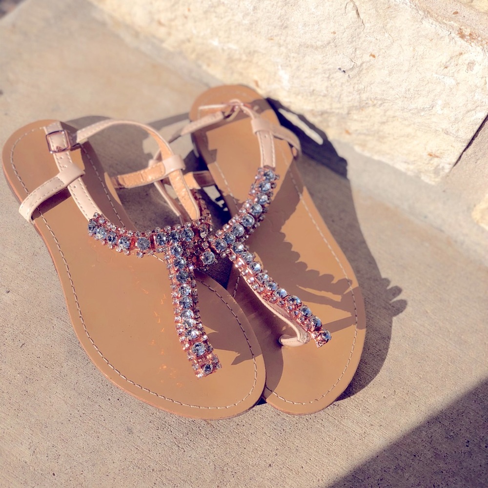 Pink sandals